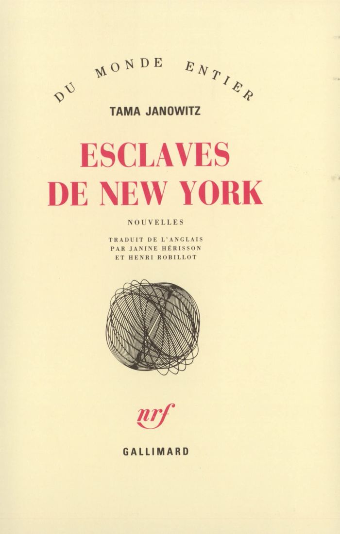 Couverture du livre « ESCLAVES DE NEW YORK » de Tama Janowitz, librairie Les Contes Infusés à Corte