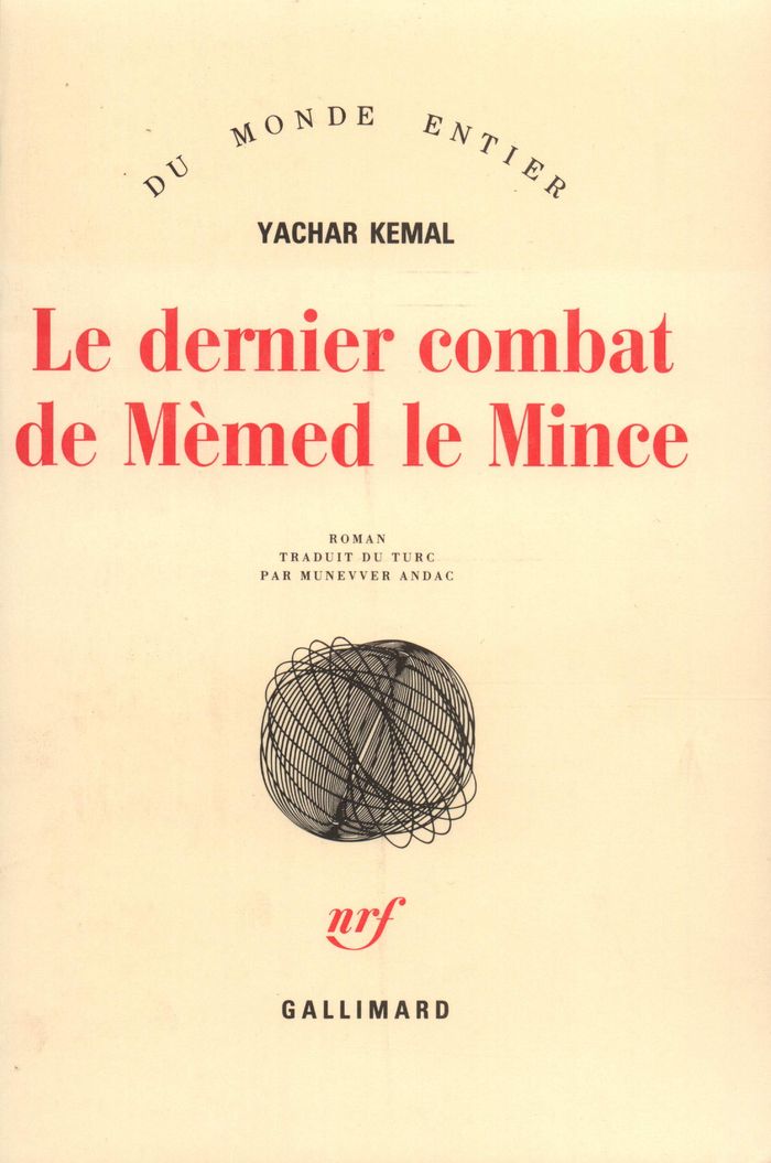 Couverture du livre « LE DERNIER COMBAT DE MEMED LE MINCE » de Yachar Kemal, librairie Les Contes Infusés à Corte