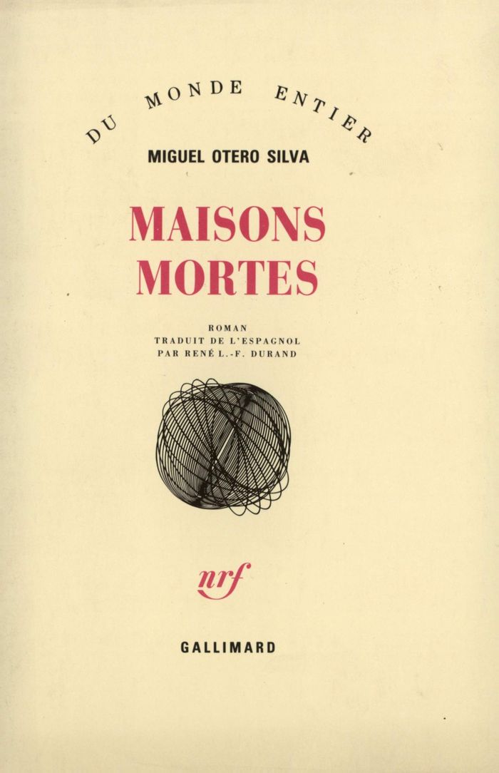 Couverture du livre « MAISONS MORTES » de Otero Silva Miguel, librairie Les Contes Infusés à Corte