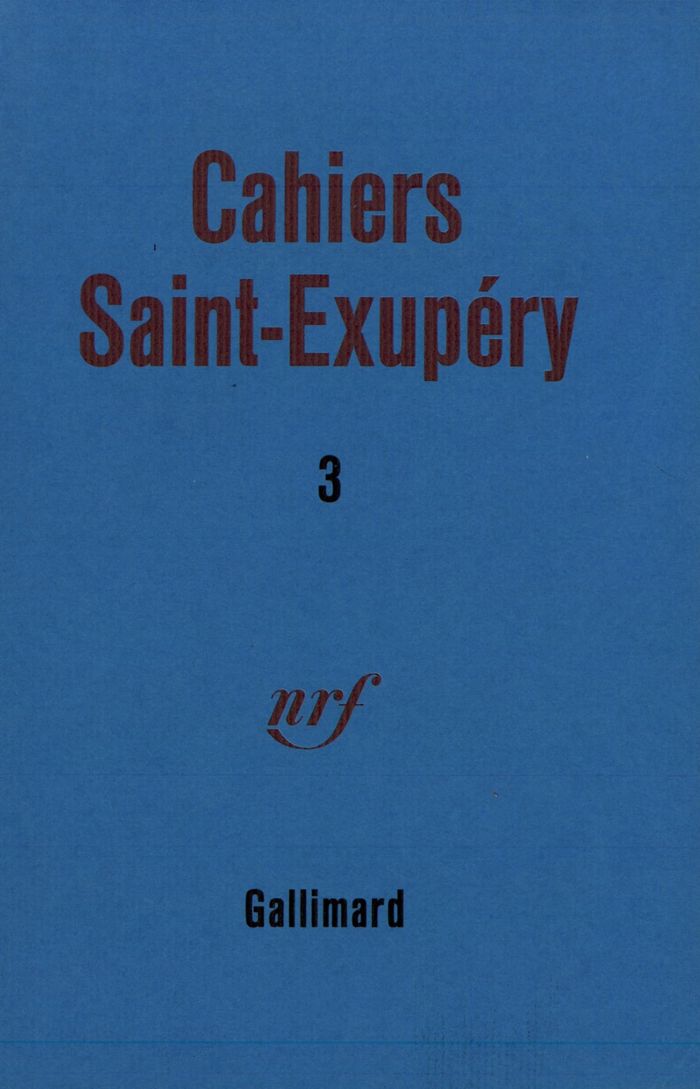 Couverture du livre « CAHIERS SAINT-EXUPERY » de Collectif, librairie Les Contes Infusés à Corte