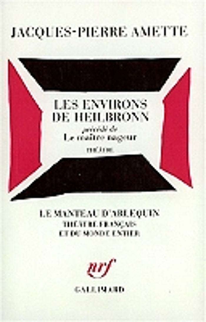 Couverture du livre « LES ENVIRONS DE HEILBRONN / LE MAITRE NAGEUR » de J-P. Amette, librairie Les Contes Infusés à Corte
