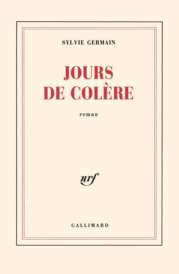 Couverture du livre « JOURS DE COLERE », librairie Les Contes Infusés à Corte