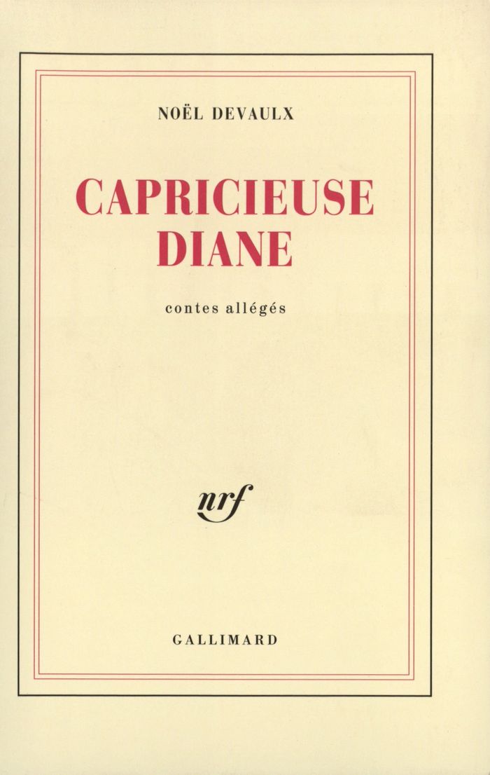 Couverture du livre « CAPRICIEUSE DIANE - CONTES ALLEGES », librairie Les Contes Infusés à Corte