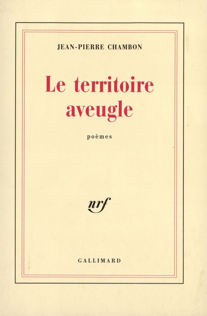 Couverture du livre « LE TERRITOIRE AVEUGLE », librairie Les Contes Infusés à Corte