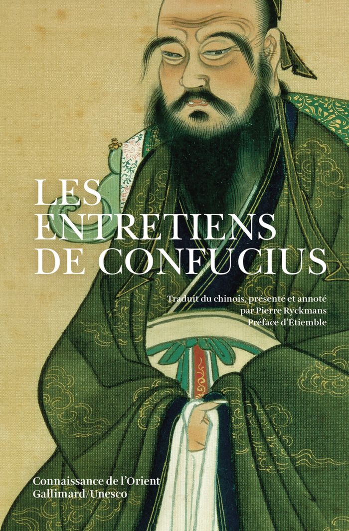 Couverture du livre « LES ENTRETIENS » de Confucius/etiemble, librairie Les Contes Infusés à Corte