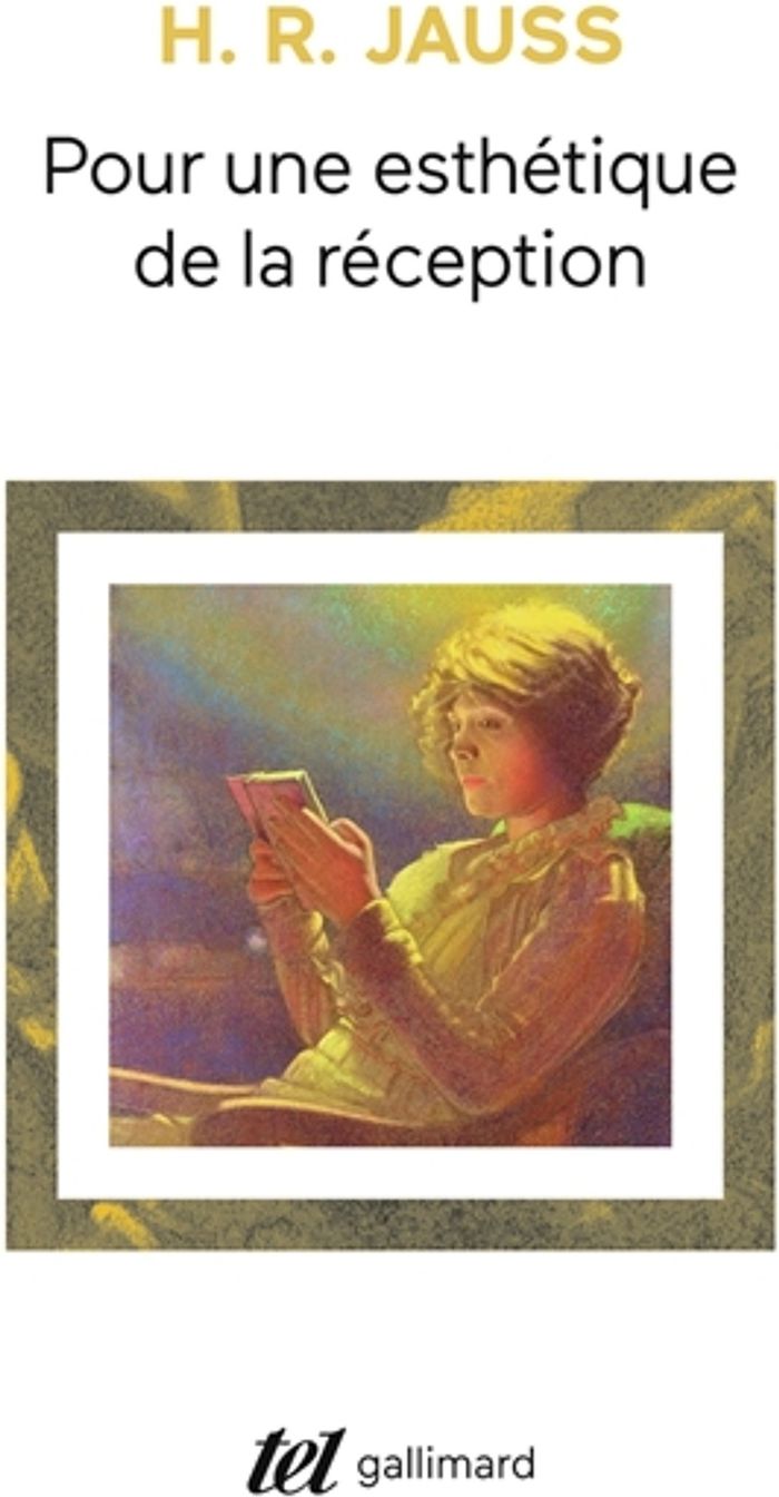 Couverture du livre « POUR UNE ESTHETIQUE DE LA RECEPTION » de Jauss/starobinski, librairie Les Contes Infusés à Corte