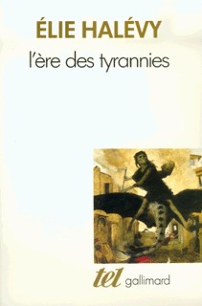Couverture du livre « L'ERE DES TYRANNIES - ETUDES SUR LE SOCIALISME ET LA GUERRE » de Halevy/bougle, librairie Les Contes Infusés à Corte