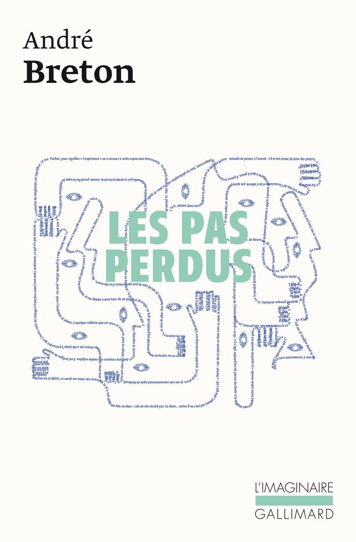 Couverture du livre « LES PAS PERDUS » de Andre Breton, librairie Les Contes Infusés à Corte