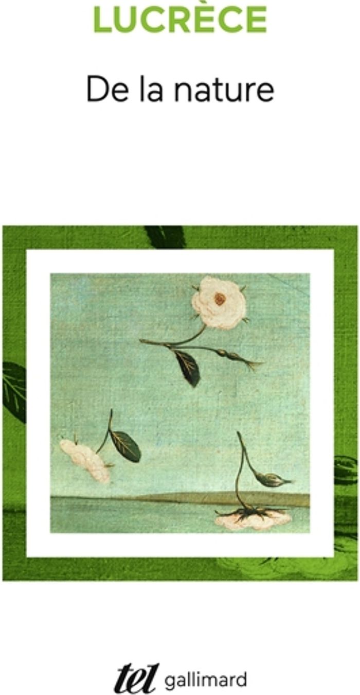 Couverture du livre « DE LA NATURE » de Lucrece, librairie Les Contes Infusés à Corte