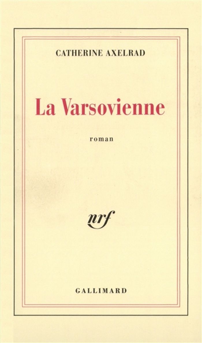 Couverture du livre « LA VARSOVIENNE », librairie Les Contes Infusés à Corte