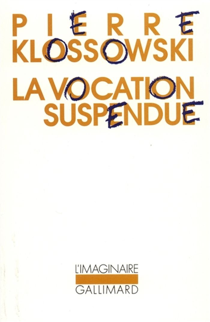 Couverture du livre « LA VOCATION SUSPENDUE », librairie Les Contes Infusés à Corte