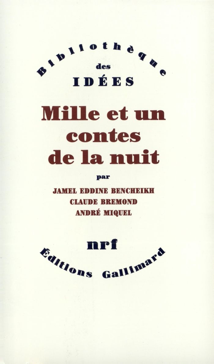 Couverture du livre « MILLE ET UN CONTES DE LA NUIT » de Bencheikh/miquel, librairie Les Contes Infusés à Corte