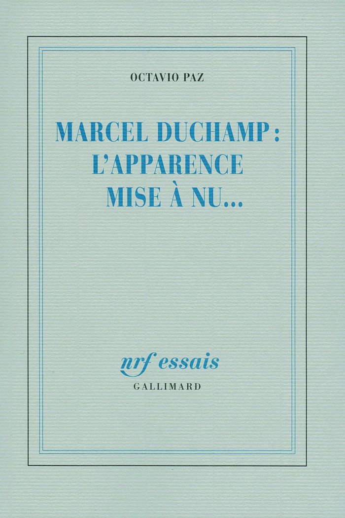 Couverture du livre « MARCEL DUCHAMP : L'APPARENCE MISE A NU... », librairie Les Contes Infusés à Corte