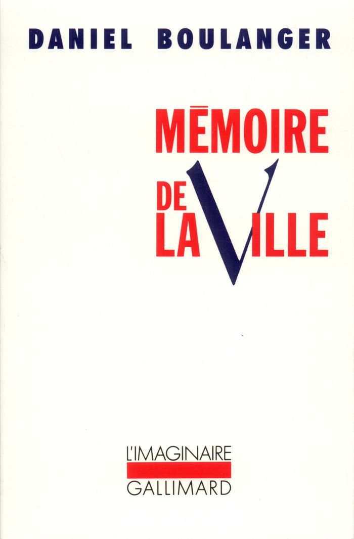 Couverture du livre « MEMOIRE DE LA VILLE » de Daniel Boulanger, librairie Les Contes Infusés à Corte