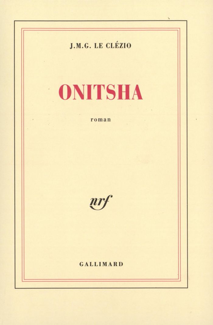 Couverture du livre « ONITSHA » de Le Clezio J. M. G., librairie Les Contes Infusés à Corte
