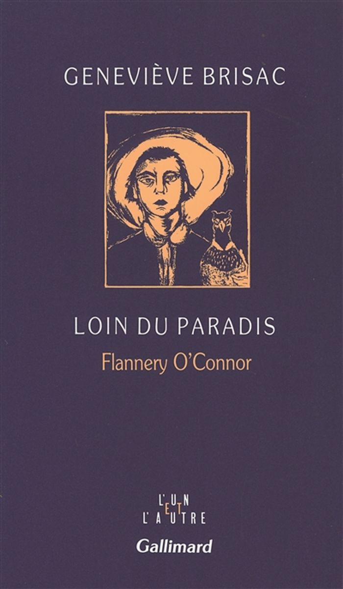 Couverture du livre « LOIN DU PARADIS - FLANNERY O'CONNOR » de Genevieve Brisac, librairie Les Contes Infusés à Corte