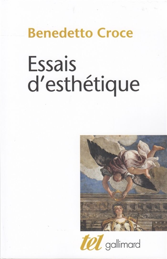 Couverture du livre « ESSAIS D'ESTHETIQUE » de Benedetto Croce, librairie Les Contes Infusés à Corte