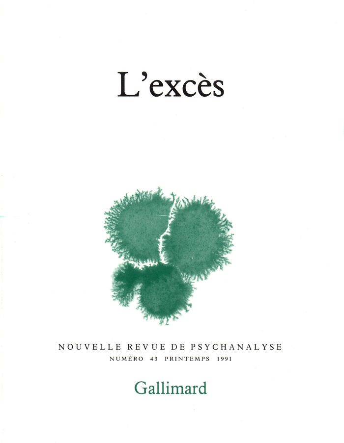 Couverture du livre « L'EXCES » de Collectif, librairie Les Contes Infusés à Corte