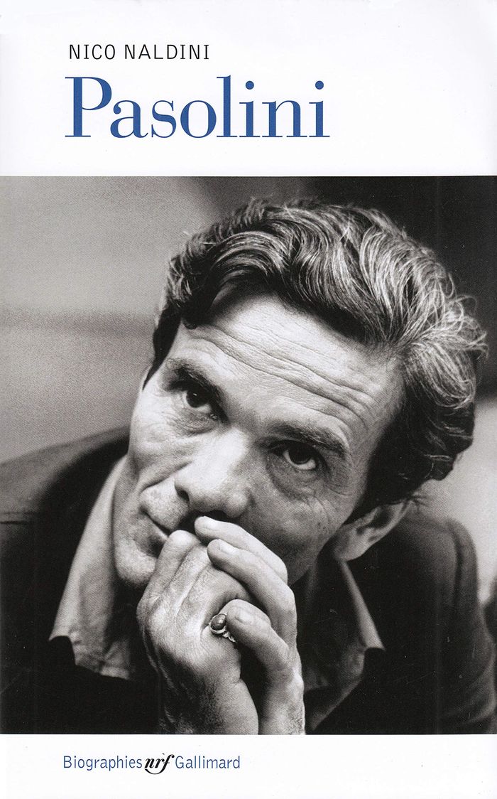 Couverture du livre « PASOLINI, BIOGRAPHIE », librairie Les Contes Infusés à Corte