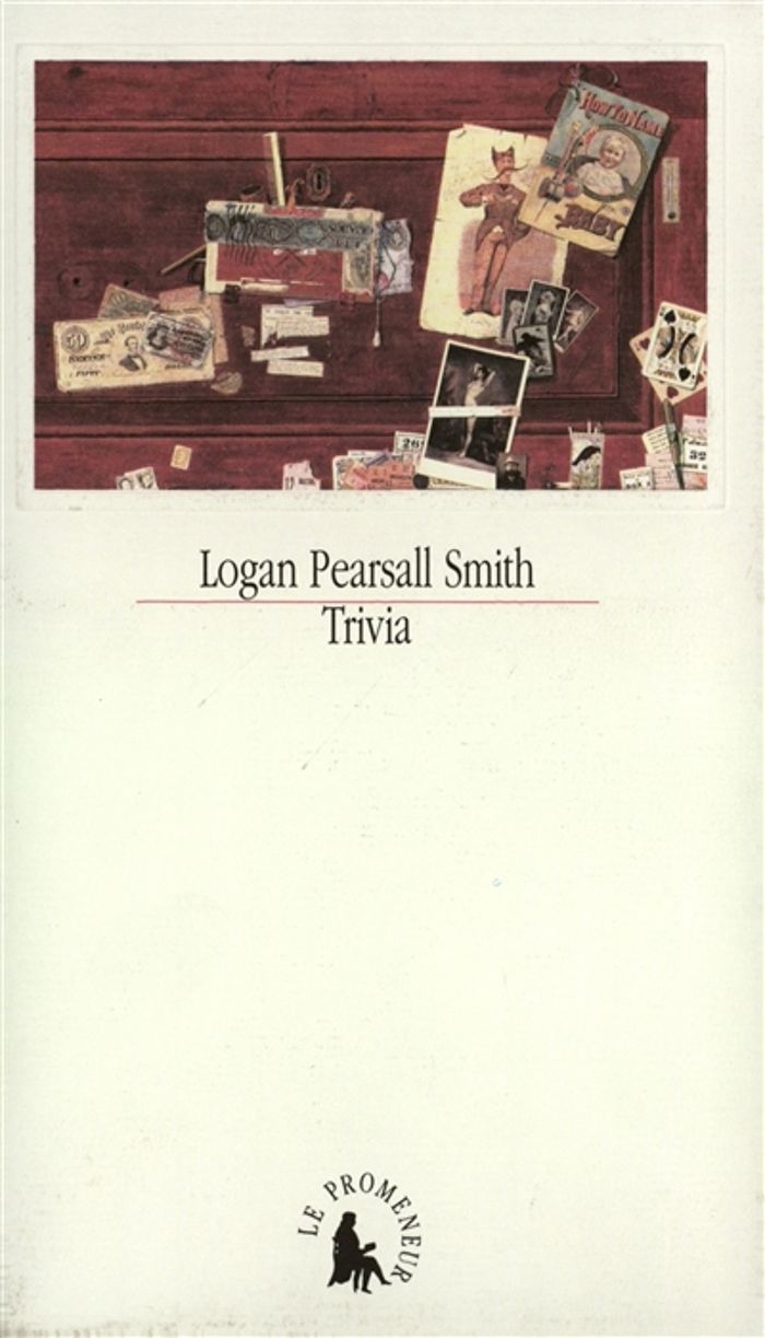 Couverture du livre « TRIVIA » de Smith Logan Pearsall, librairie Les Contes Infusés à Corte