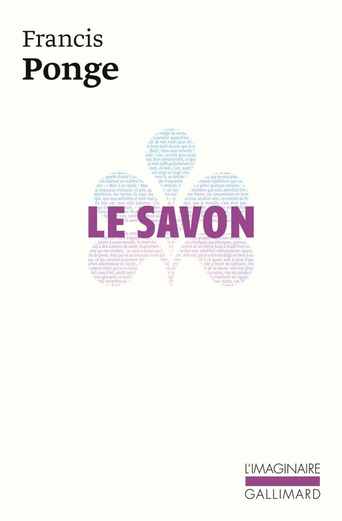 Couverture du livre « LE SAVON » de Francis Ponge, librairie Les Contes Infusés à Corte