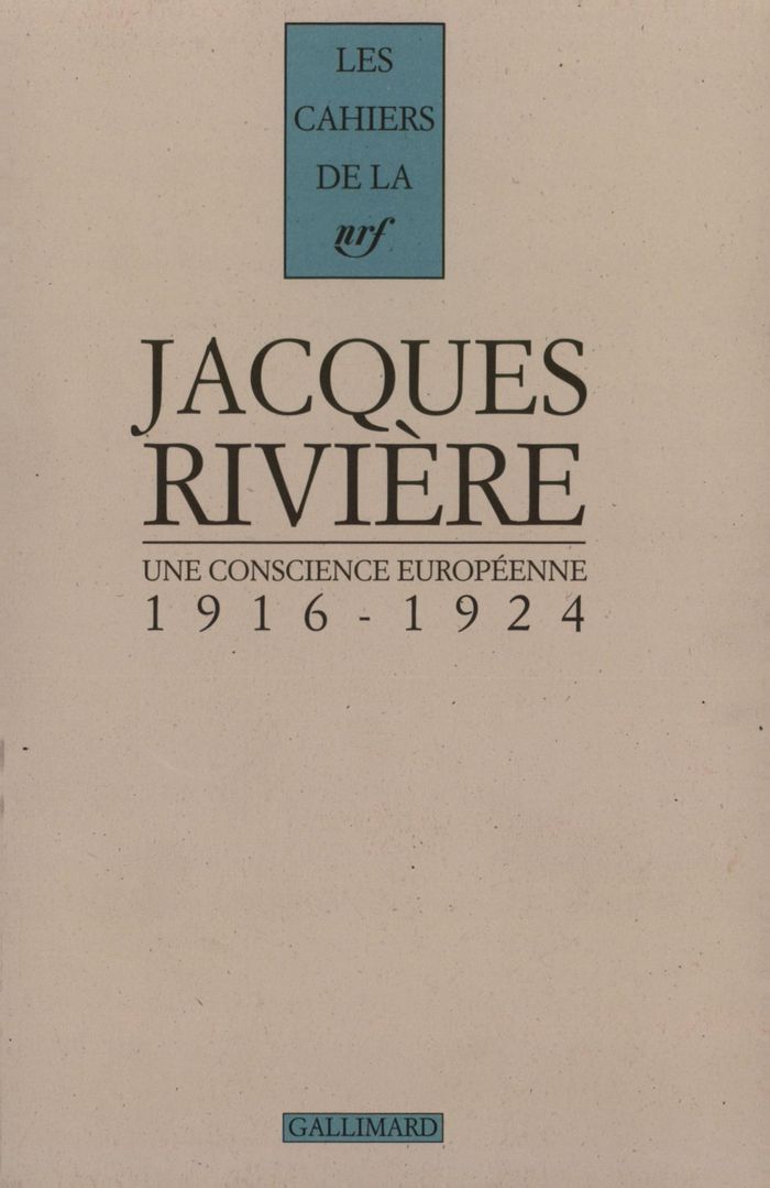 Couverture du livre « UNE CONSCIENCE EUROPEENNE - (1916-1924) », librairie Les Contes Infusés à Corte