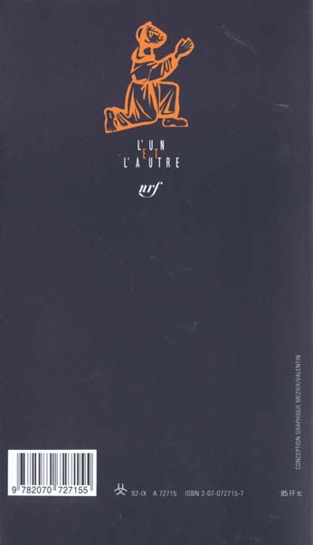 Quatrième de couverture de « LE TRES-BAS »
