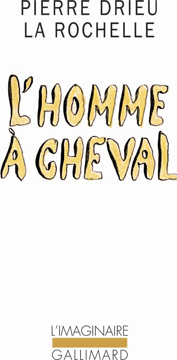 Couverture du livre « L'HOMME A CHEVAL », librairie Les Contes Infusés à Corte