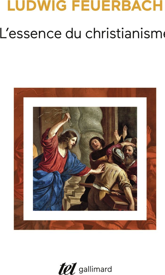Couverture du livre « L'ESSENCE DU CHRISTIANISME » de Ludwig Feuerbach, librairie Les Contes Infusés à Corte