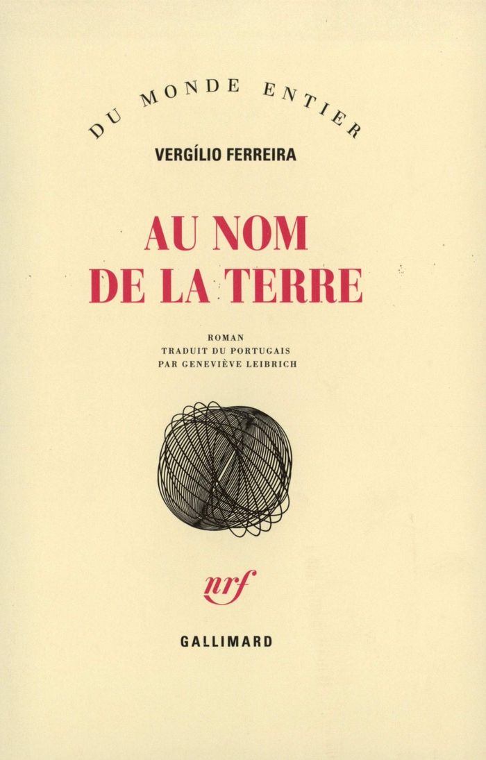 Couverture du livre « AU NOM DE LA TERRE » de Vergilio Ferreira, librairie Les Contes Infusés à Corte