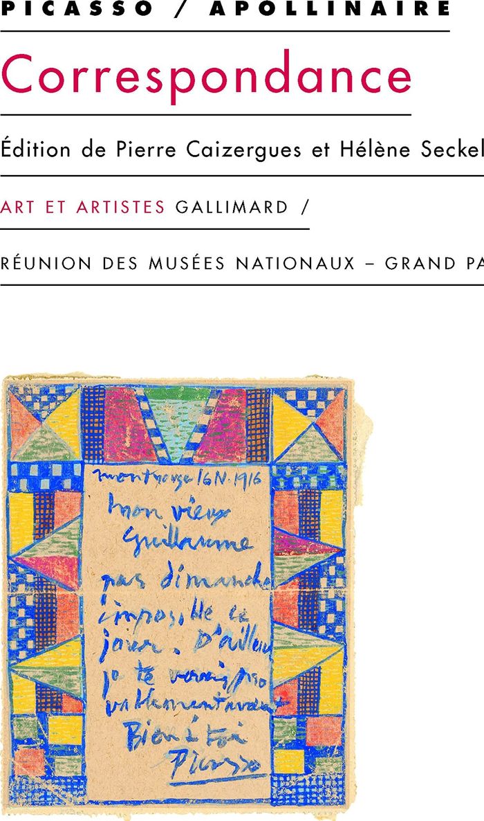Couverture du livre « CORRESPONDANCE » de Picasso/apollinaire, librairie Les Contes Infusés à Corte
