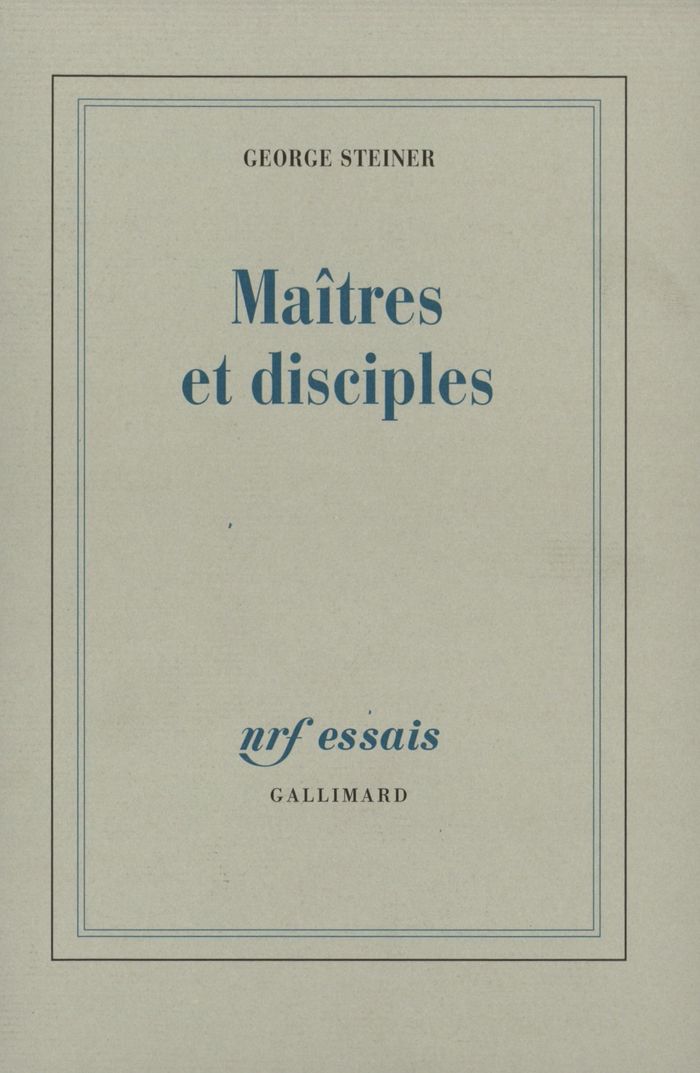 Couverture du livre « MAITRES ET DISCIPLES », librairie Les Contes Infusés à Corte