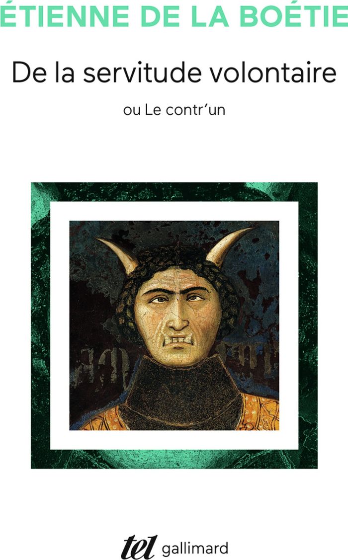 Couverture du livre « DE LA SERVITUDE VOLONTAIRE OU CONTR'UN / MEMOIRE TOUCHANT L'EDIT DE JANVIER 1562 », librairie Les Contes Infusés à Corte