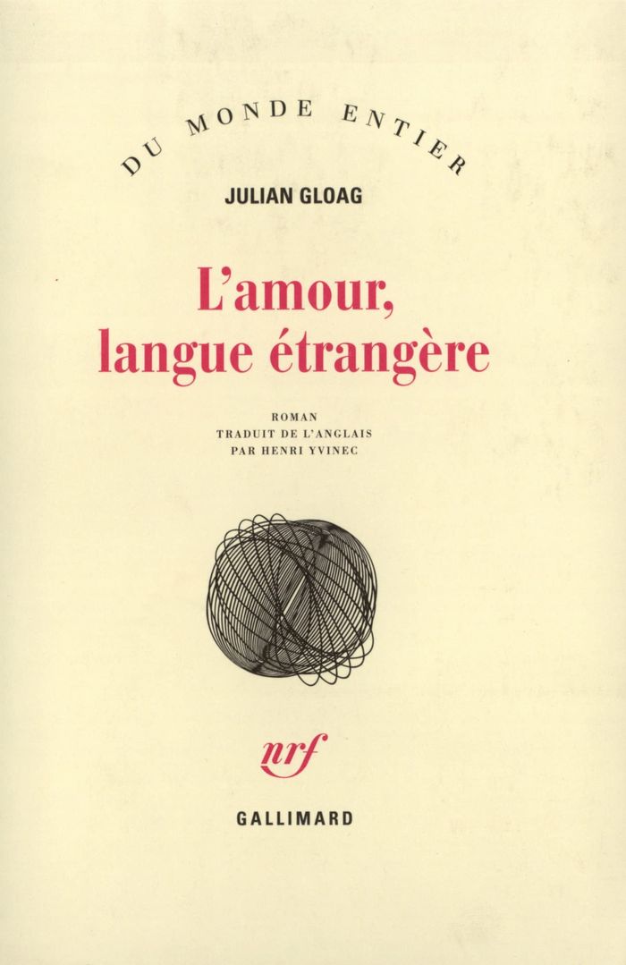 Couverture du livre « L'AMOUR, LANGUE ETRANGERE », librairie Les Contes Infusés à Corte