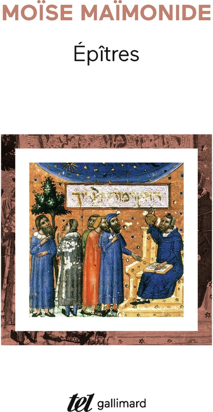 Couverture du livre « EPITRES » de Moise Maimonide, librairie Les Contes Infusés à Corte