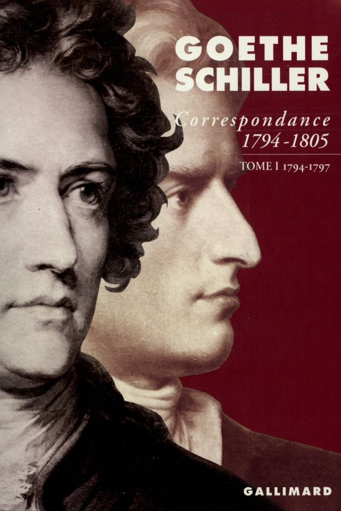 Couverture du livre « CORRESPONDANCE - VOL01 - (1794-1805)-1794-1797 » de Goethe/schiller, librairie Les Contes Infusés à Corte