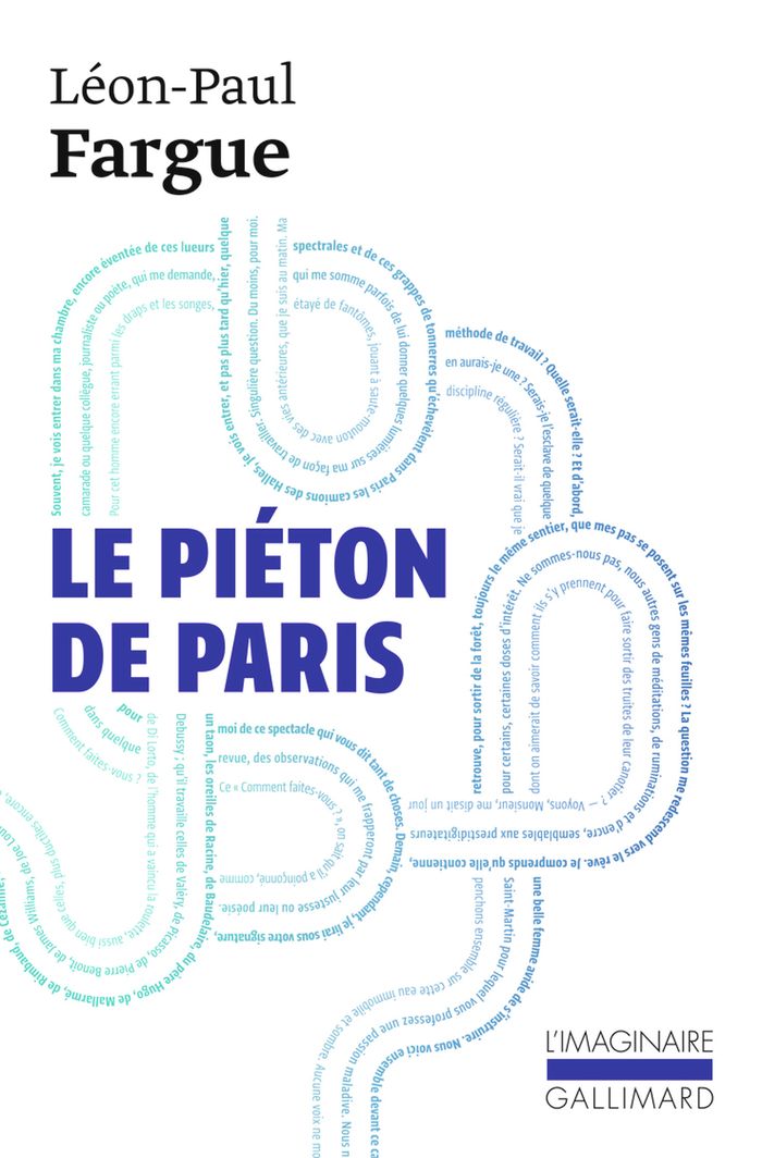 Couverture du livre « LE PIETON DE PARIS / D'APRES PARIS » de Leon-Paul Fargue, librairie Les Contes Infusés à Corte