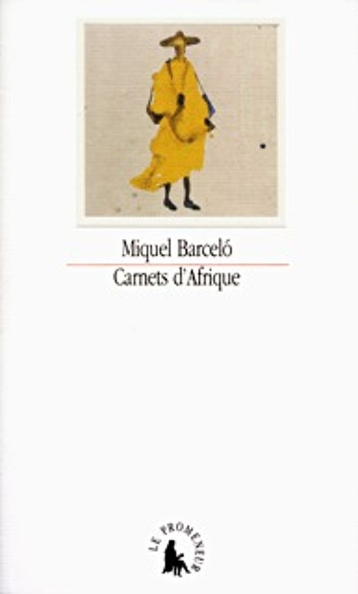 Couverture du livre « CARNETS D'AFRIQUE » de Miquel Barcelo, librairie Les Contes Infusés à Corte