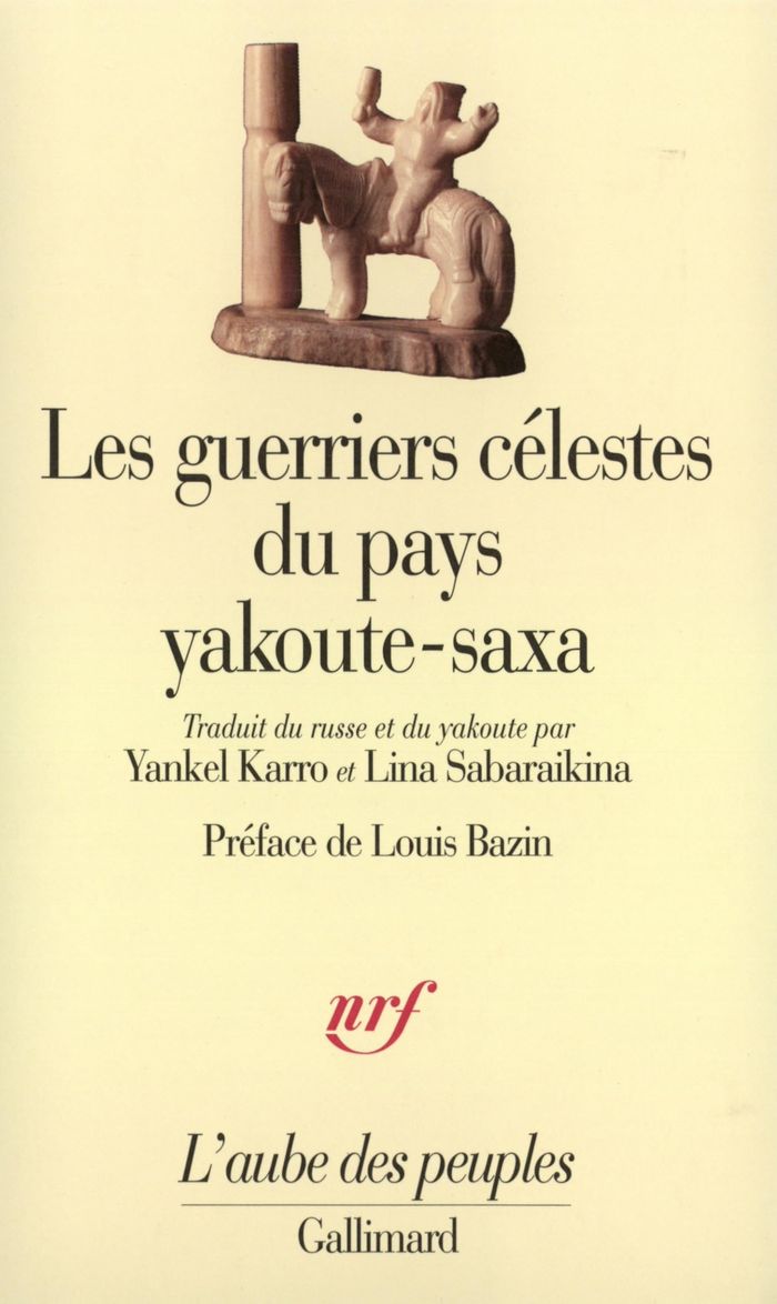Couverture du livre « LES GUERRIERS CELESTES DU PAYS YAKOUTE-SAXA » de Anonymes/bazin, librairie Les Contes Infusés à Corte