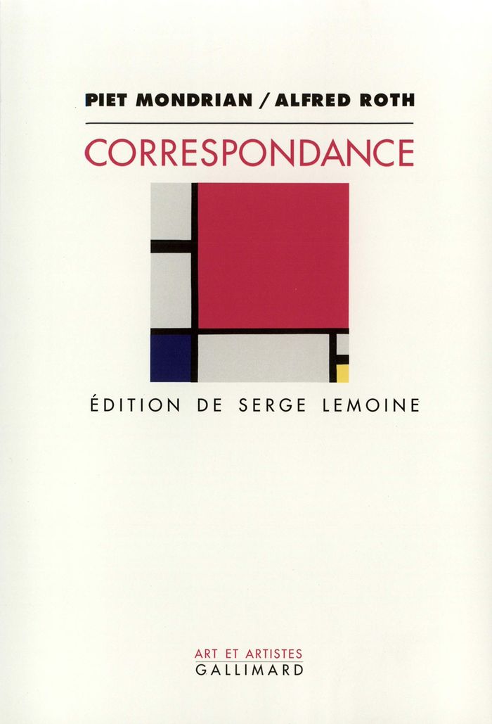 Couverture du livre « CORRESPONDANCE » de Mondrian/roth, librairie Les Contes Infusés à Corte