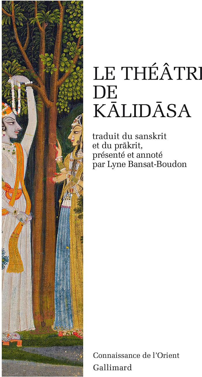 Couverture du livre « THEATRE » de Kalidasa, librairie Les Contes Infusés à Corte