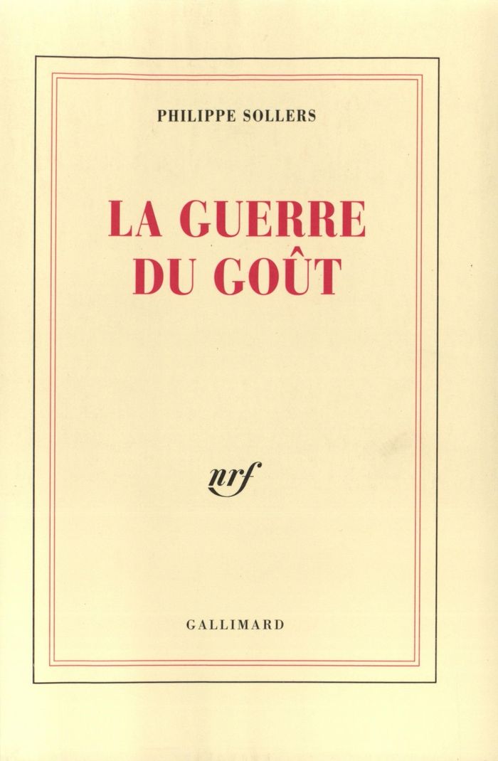 Couverture du livre « LA GUERRE DU GOUT », librairie Les Contes Infusés à Corte