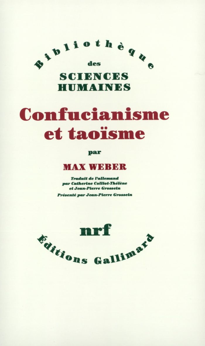 Couverture du livre « CONFUCIANISME ET TAOISME », librairie Les Contes Infusés à Corte