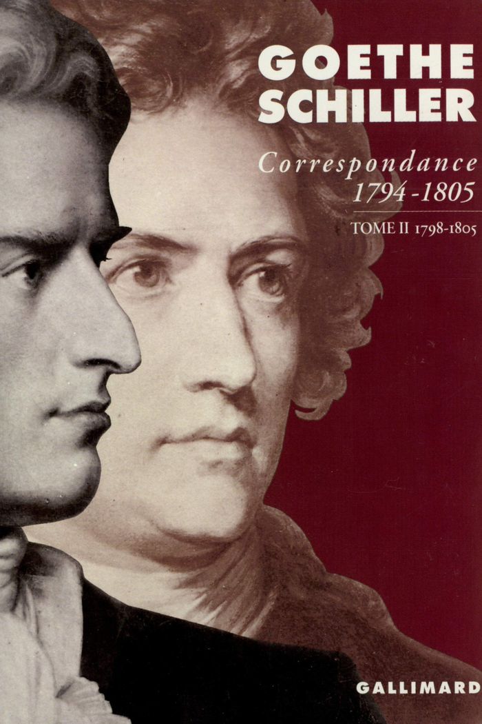 Couverture du livre « CORRESPONDANCE - VOL02 - (1794-1805)-1798-1805 » de Goethe/schiller, librairie Les Contes Infusés à Corte