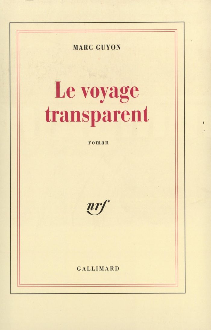 Couverture du livre « LE VOYAGE TRANSPARENT », librairie Les Contes Infusés à Corte