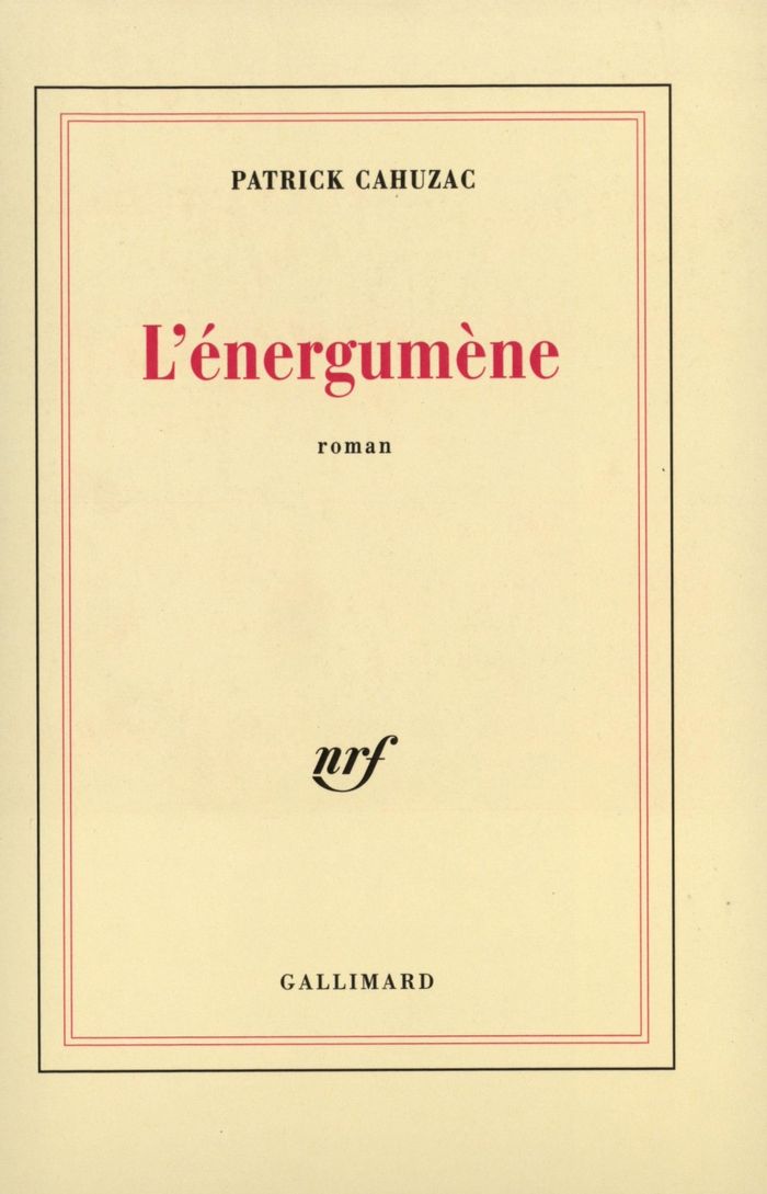 Couverture du livre « L'ENERGUMENE » de Patrick Cahuzac, librairie Les Contes Infusés à Corte