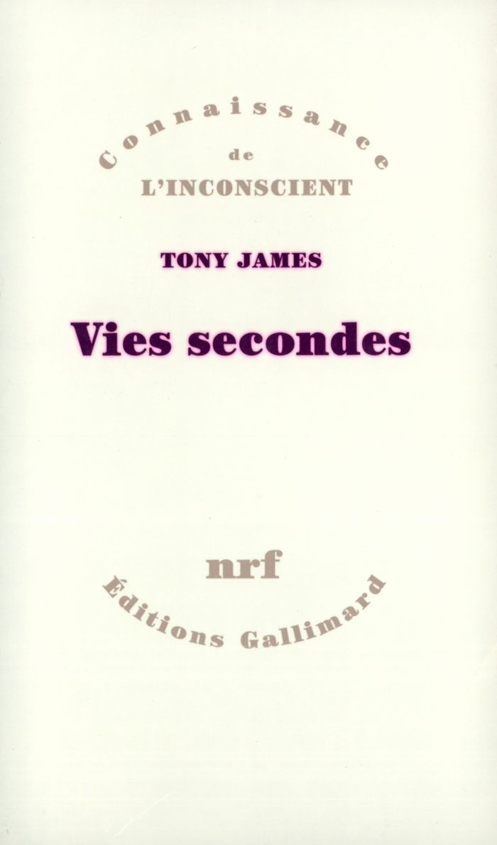 Couverture du livre « VIES SECONDES » de Tony James, librairie Les Contes Infusés à Corte