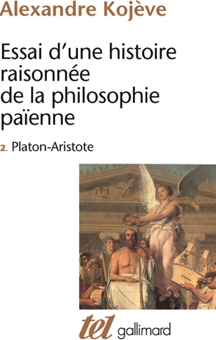 Couverture du livre « ESSAI D'UNE HISTOIRE RAISONNEE DE LA PHILOSOPHIE PAIENNE - VOL02 » de Alexandre Kojeve, librairie Les Contes Infusés à Corte
