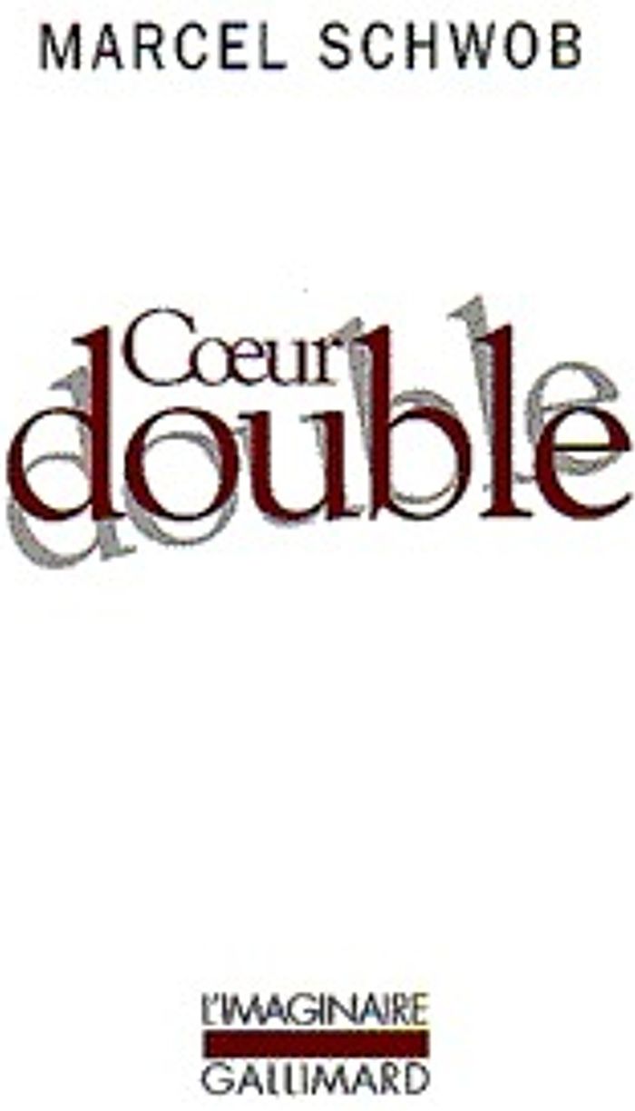 Couverture du livre « COEUR DOUBLE » de Marcel Schwob, librairie Les Contes Infusés à Corte