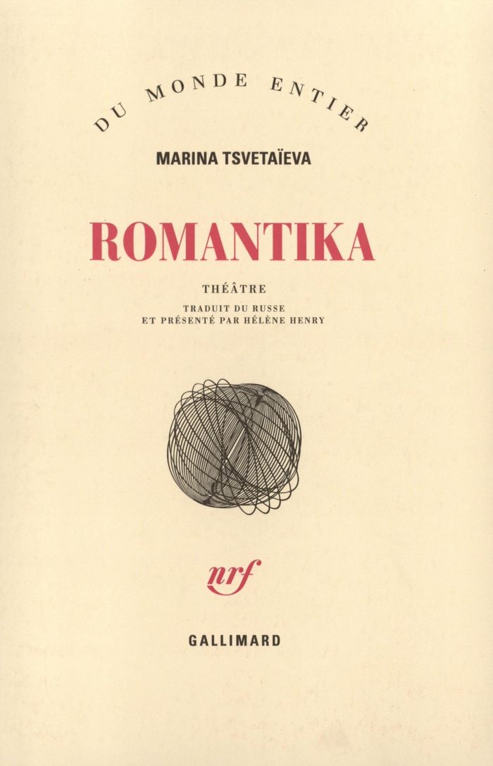 Couverture du livre « ROMANTIKA » de Marina Tsvetaieva, librairie Les Contes Infusés à Corte